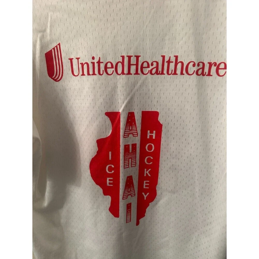 Chicago Blackhawks Kids 14-16 White Mesh Jersey‎ by Park Anthony